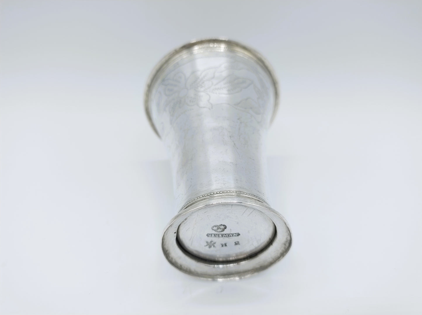 Silver cup, CF Seseman, Arboga, Sweden, 1790