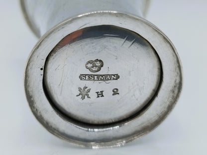 Silver cup, CF Seseman, Arboga, Sweden, 1790
