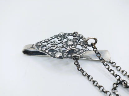 Silver chatelaine, L. van Gelderen, C. Hoogendoorn, Schoonhoven, ca. 1870