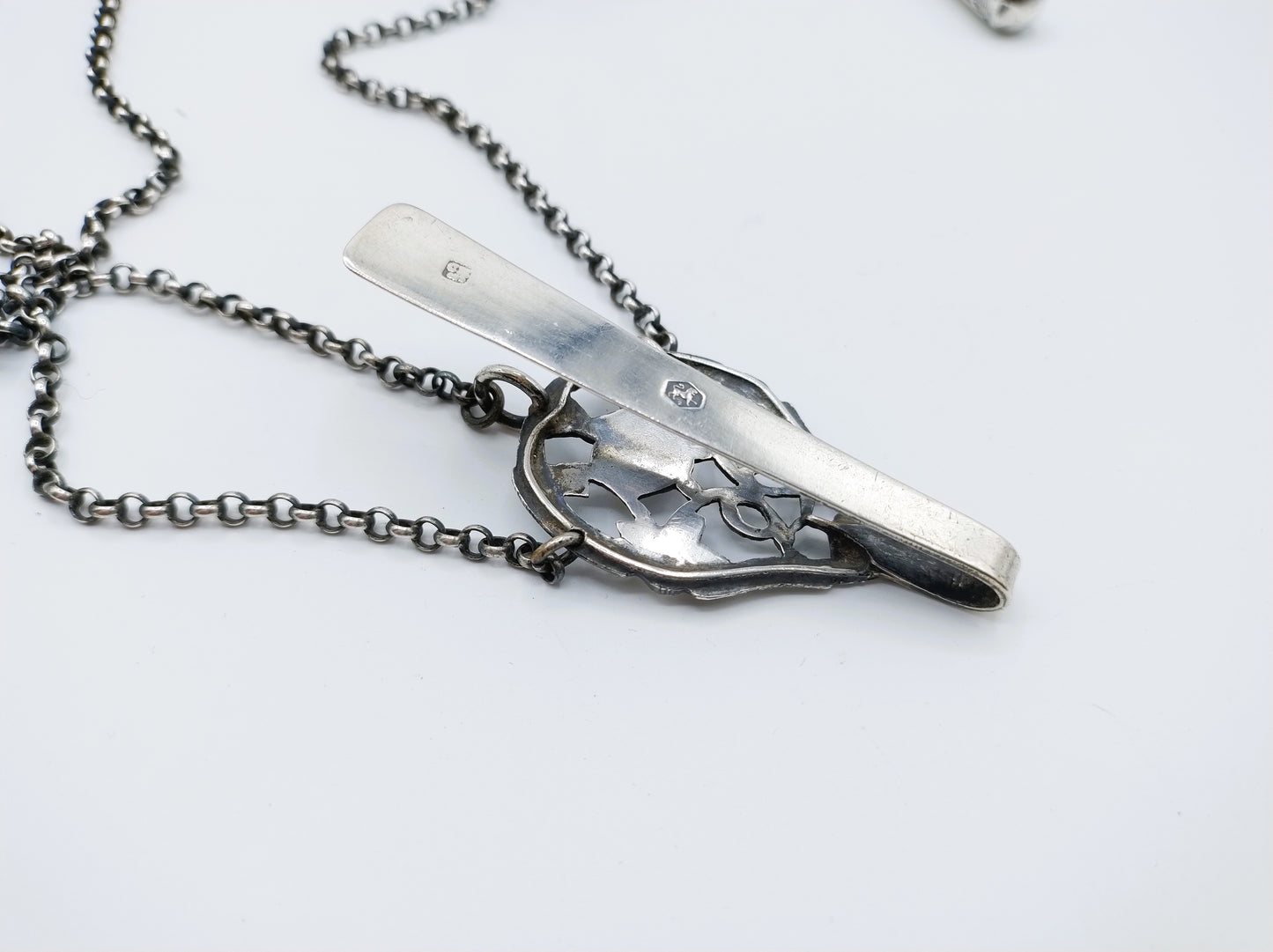 Silver chatelaine, L. van Gelderen, C. Hoogendoorn, Schoonhoven, ca. 1870