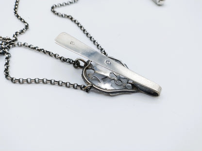 Silver chatelaine, L. van Gelderen, C. Hoogendoorn, Schoonhoven, ca. 1870