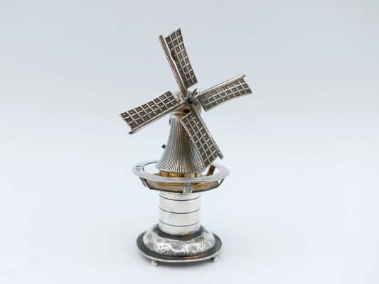 Zilveren miniatuur, molen, Schoonhoven, 1967