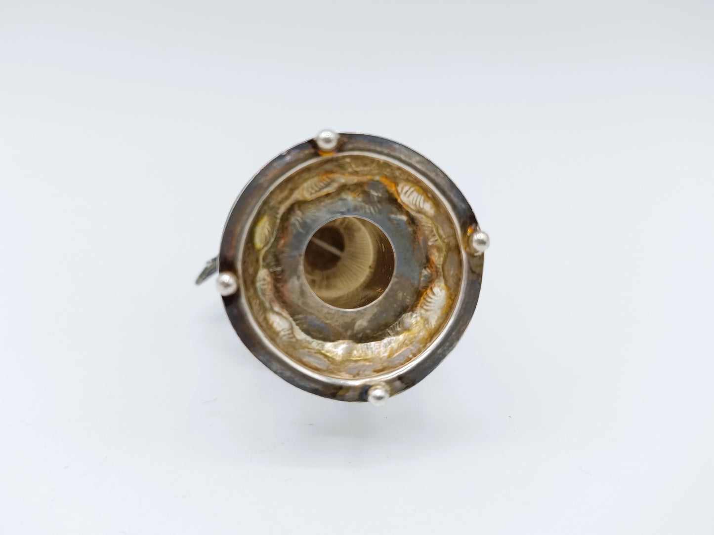 Zilveren miniatuur, molen, Schoonhoven, 1967