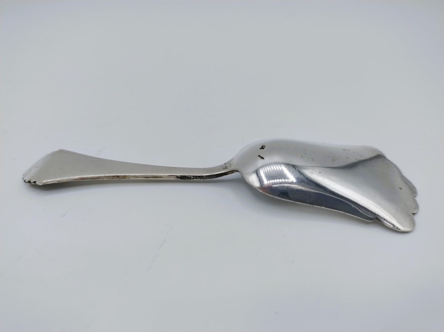 Zilveren suikerlepel, art deco, Nederland, ca. 1900