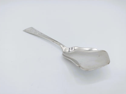 Zilveren suikerlepel, F. van Ipenburg Gz, Schoonhoven, 1916