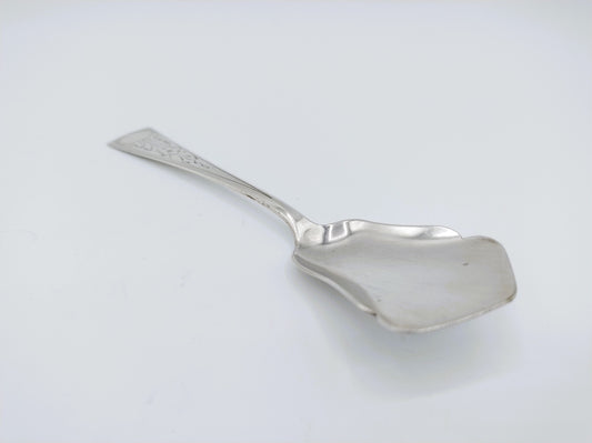 Zilveren suikerlepel, F. van Ipenburg Gz, Schoonhoven, 1916