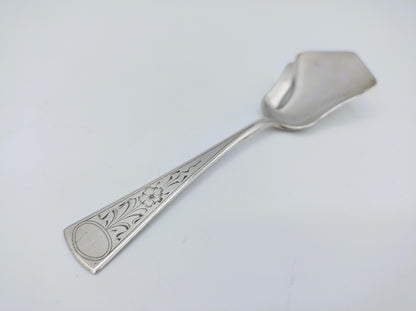 Zilveren suikerlepel, F. van Ipenburg Gz, Schoonhoven, 1916