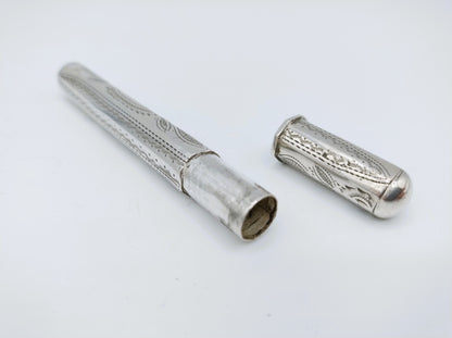 Zilveren naaldenkoker, H. Capoen, Schoonhoven, ca. 1880