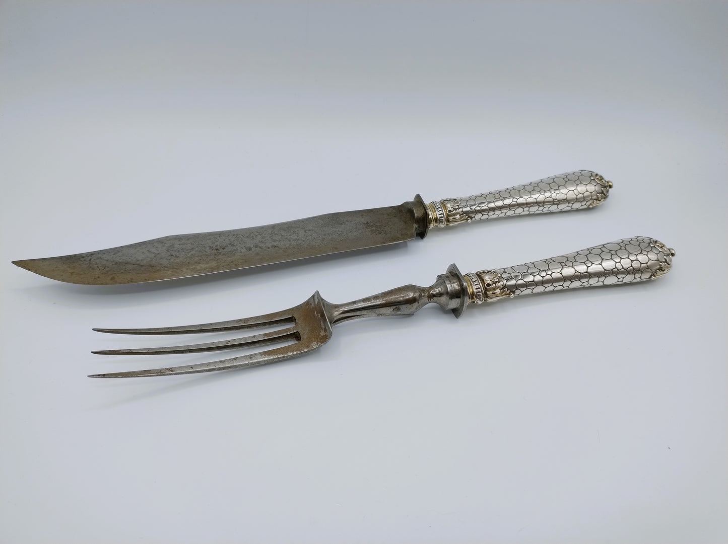 Voorsnijcouvert met zilveren heften, Hannover, Duitsland, ca. 1900