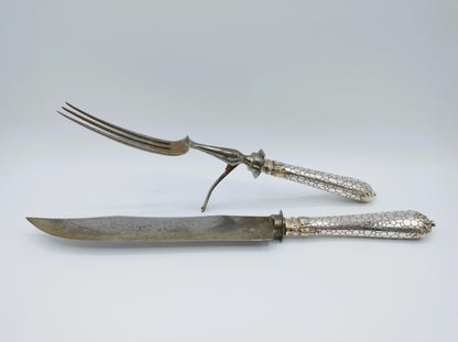 Voorsnijcouvert met zilveren heften, Hannover, Duitsland, ca. 1900