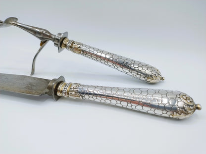 Voorsnijcouvert met zilveren heften, Hannover, Duitsland, ca. 1900