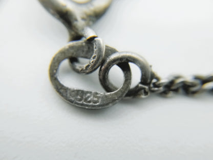 Pearl necklace with silver clasp, 81 cm