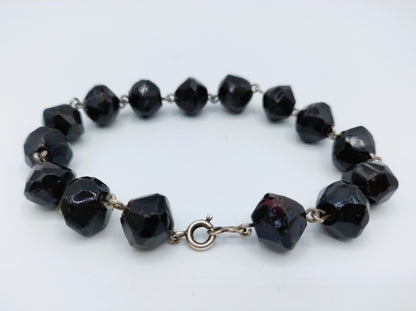 Gitten-Armband mit Silberverschluss, 22 cm