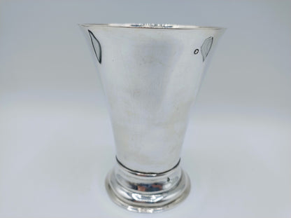 Zilveren avondmaalsbeker, T. Scheltens, Sappemeer / Hoogezand, 1851