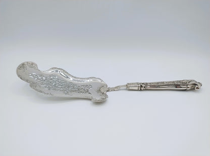 Zilveren visschep, J. van Wijk Jzn, Amsterdam, 1852