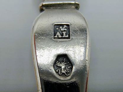 Zilveren gembercouvert met parelmoer heften, J.A. Lintveld Sr, Amsterdam, 1850