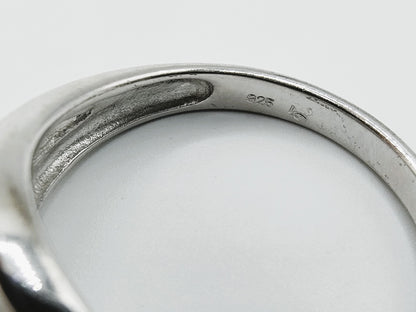 Silberring mit Zirkonia, 925, 18mm