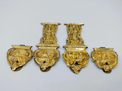 Vergulde zilveren bijbelsloten, Amsterdam, 1775