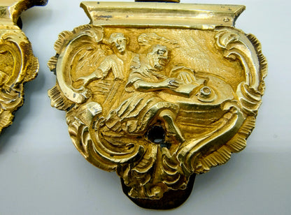 Vergulde zilveren bijbelsloten, Amsterdam, 1775