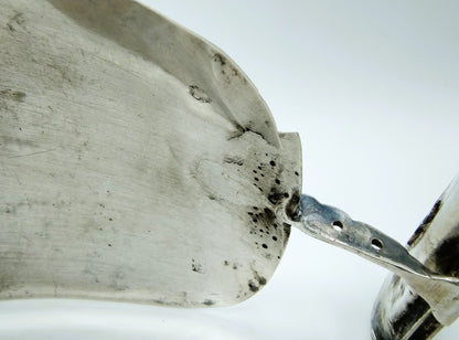 West Frisian silver ear iron, J. &amp; H. Bossert Gz, Alkmaar, 1863