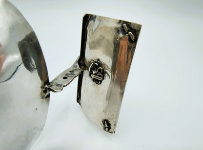 West Frisian silver ear iron, J. &amp; H. Bossert Gz, Alkmaar, 1863