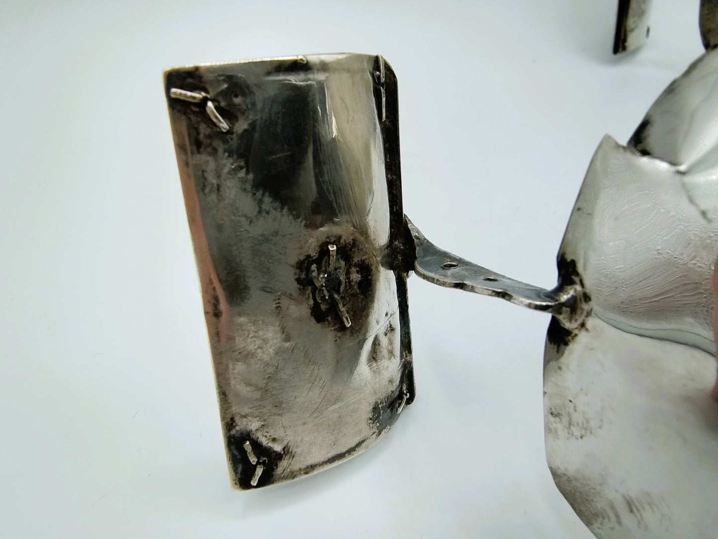 West Frisian silver ear iron, J. &amp; H. Bossert Gz, Alkmaar, 1863