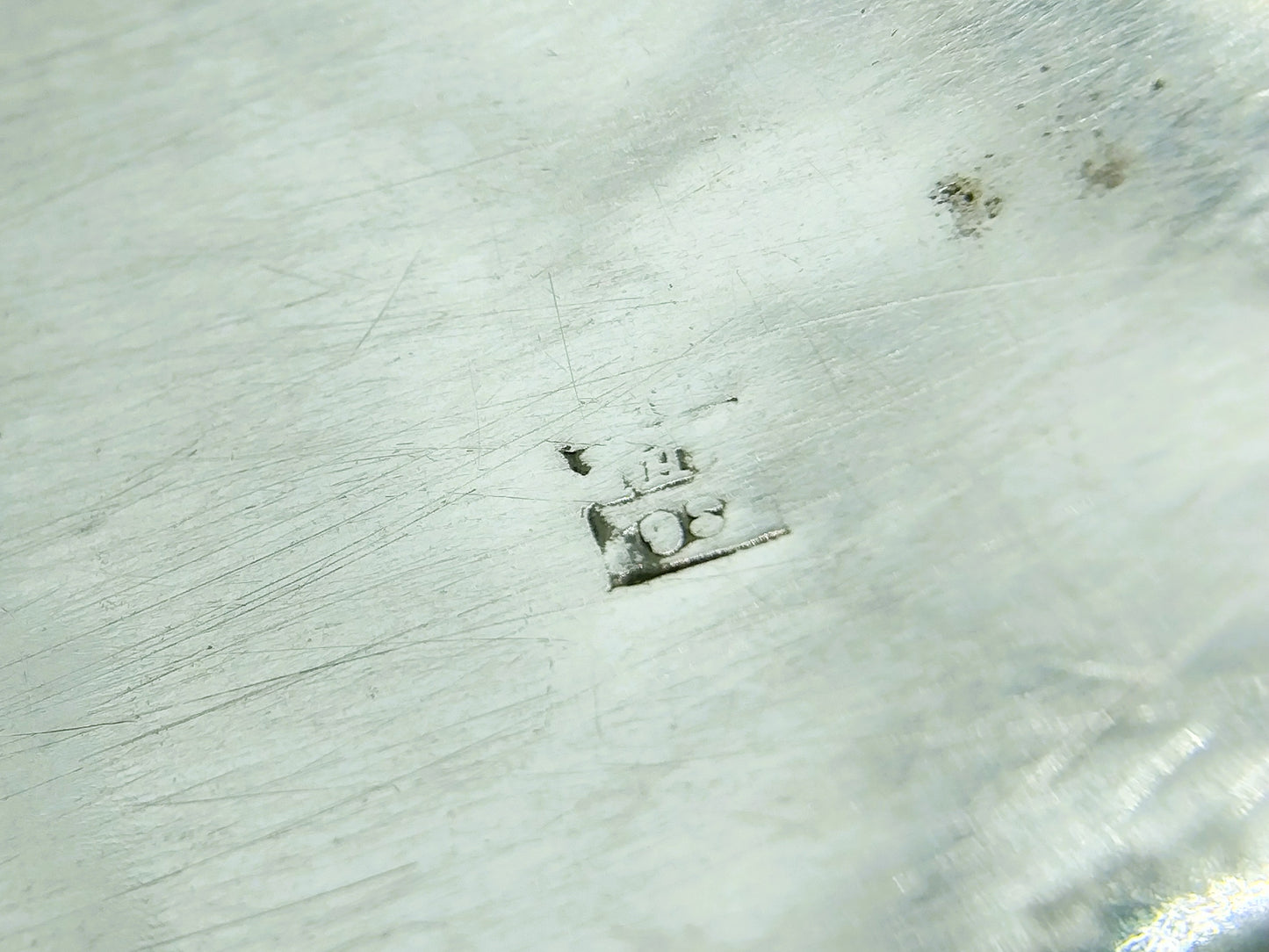 West Frisian silver ear iron, J. &amp; H. Bossert Gz, Alkmaar, 1863