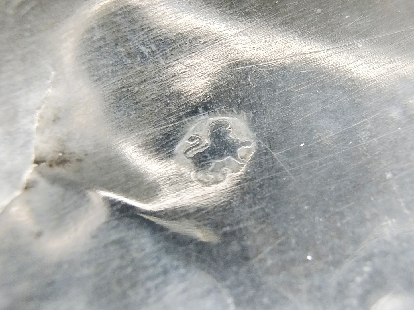 West Frisian silver ear iron, J. &amp; H. Bossert Gz, Alkmaar, 1863