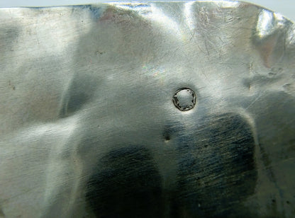 West Frisian silver ear iron, J. &amp; H. Bossert Gz, Alkmaar, 1863