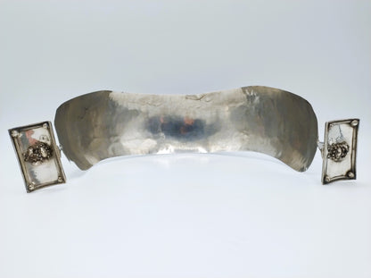 West Frisian silver ear iron, J. &amp; H. Bossert Gz, Alkmaar, 1863