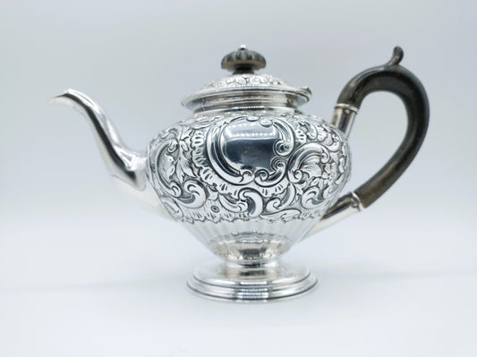 Zilveren theepot, H. Matthews, Birmingham, 1893