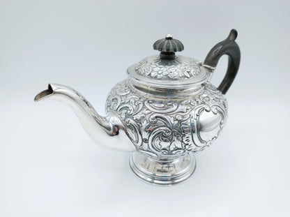 Zilveren theepot, H. Matthews, Birmingham, 1893