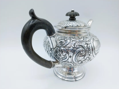 Zilveren theepot, H. Matthews, Birmingham, 1893