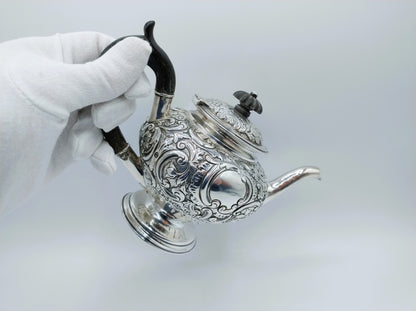 Zilveren theepot, H. Matthews, Birmingham, 1893