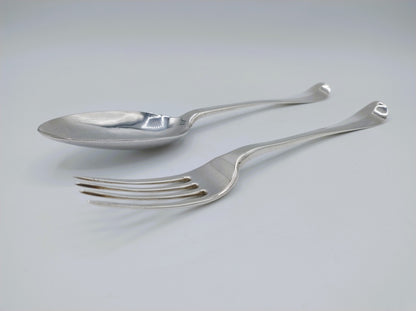 Zilveren couvert, J. van Maarseveen, Amsterdam, 1781