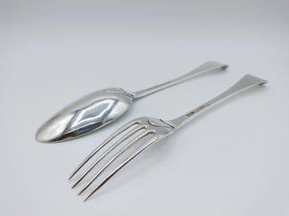 Zilveren couvert, J. van Maarseveen, Amsterdam, 1781