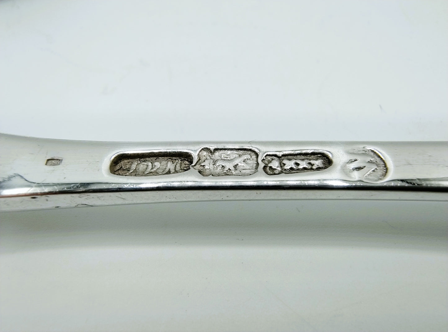 Zilveren couvert, J. van Maarseveen, Amsterdam, 1781