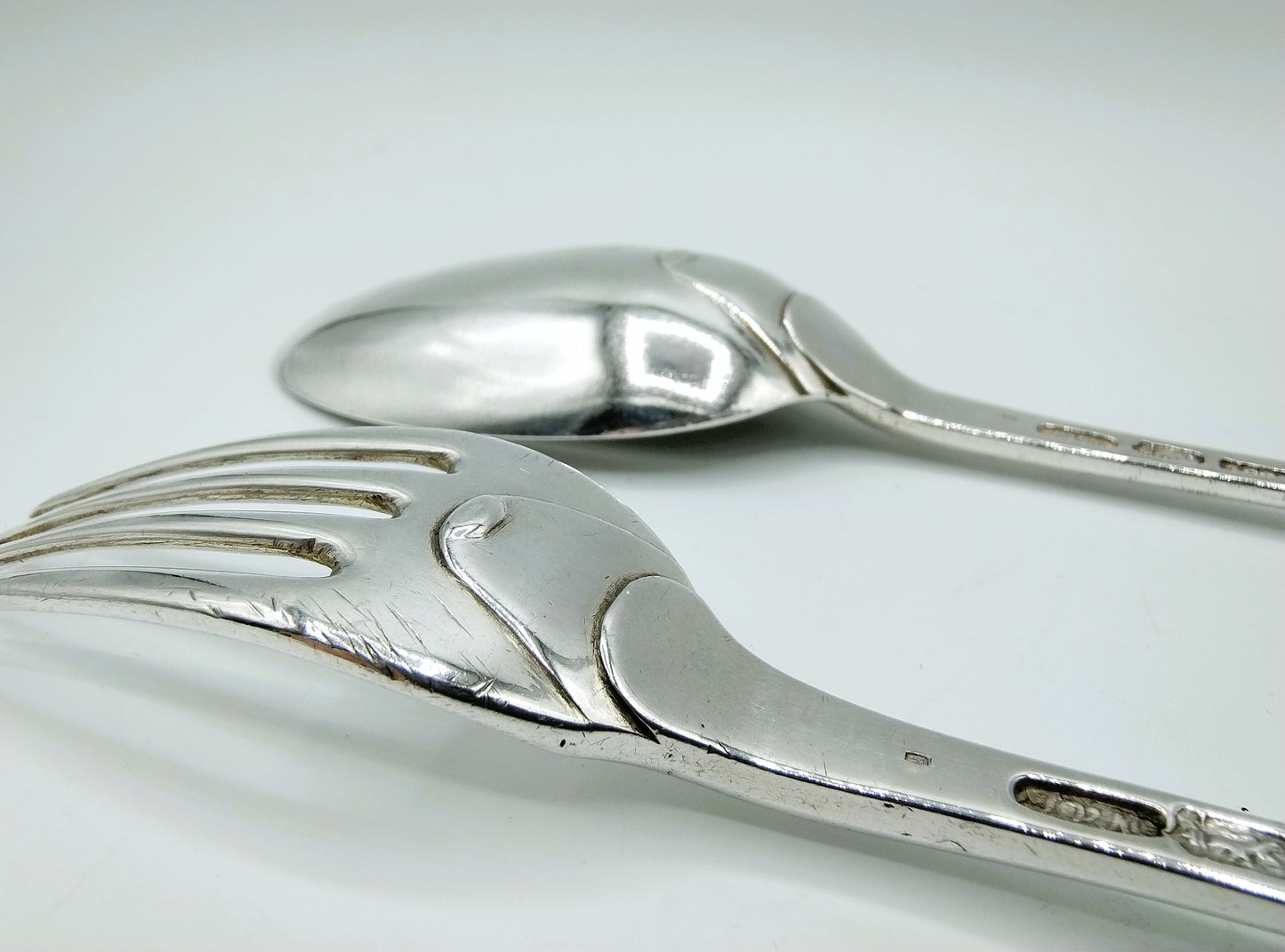 Zilveren couvert, J. van Maarseveen, Amsterdam, 1781