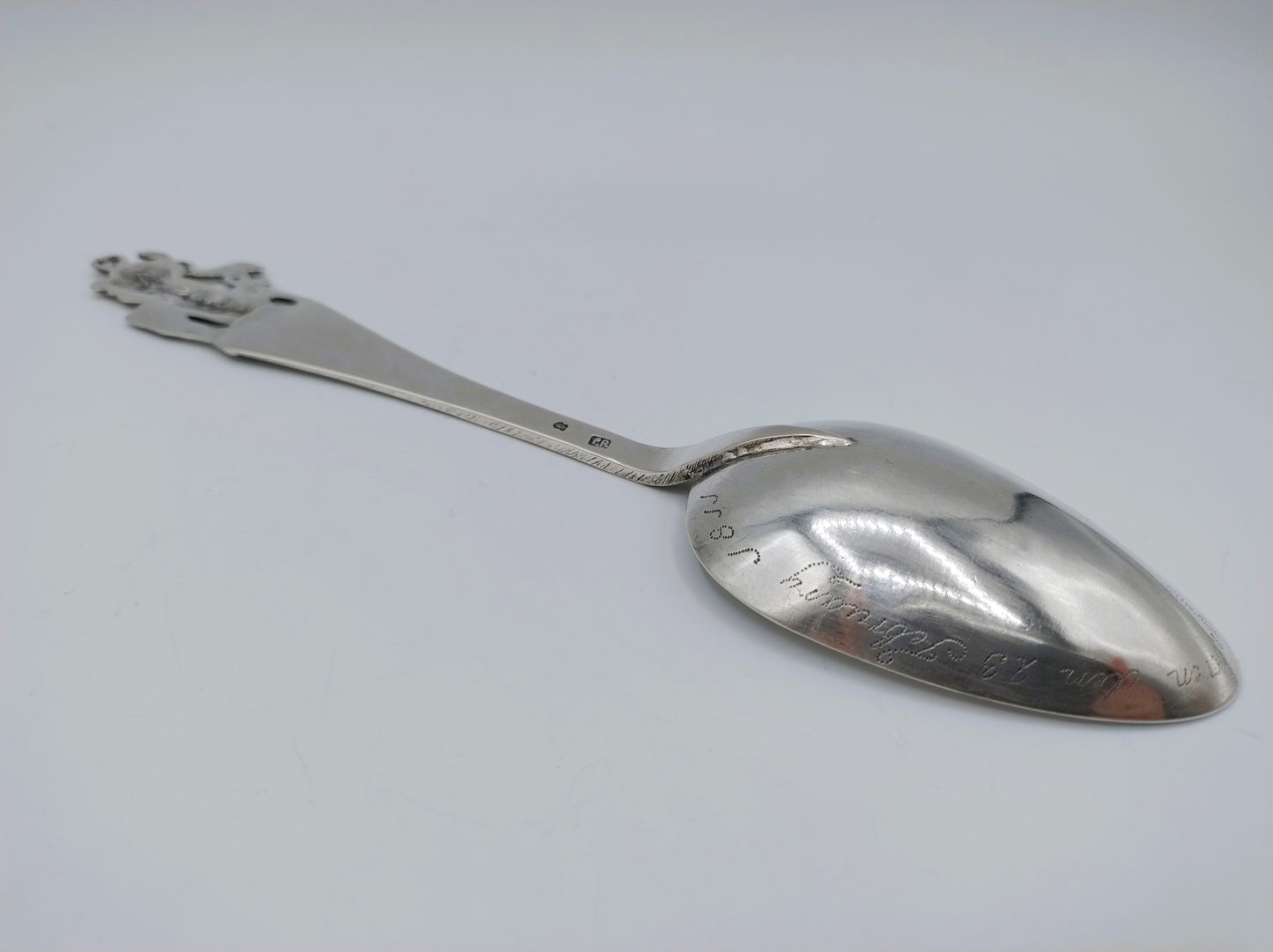 Zilveren gelegenheidslepel, P. Rienstra, Sneek, 1818