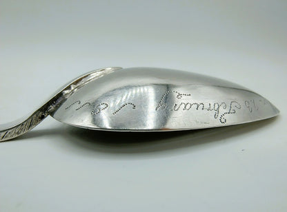 Zilveren gelegenheidslepel, P. Rienstra, Sneek, 1818