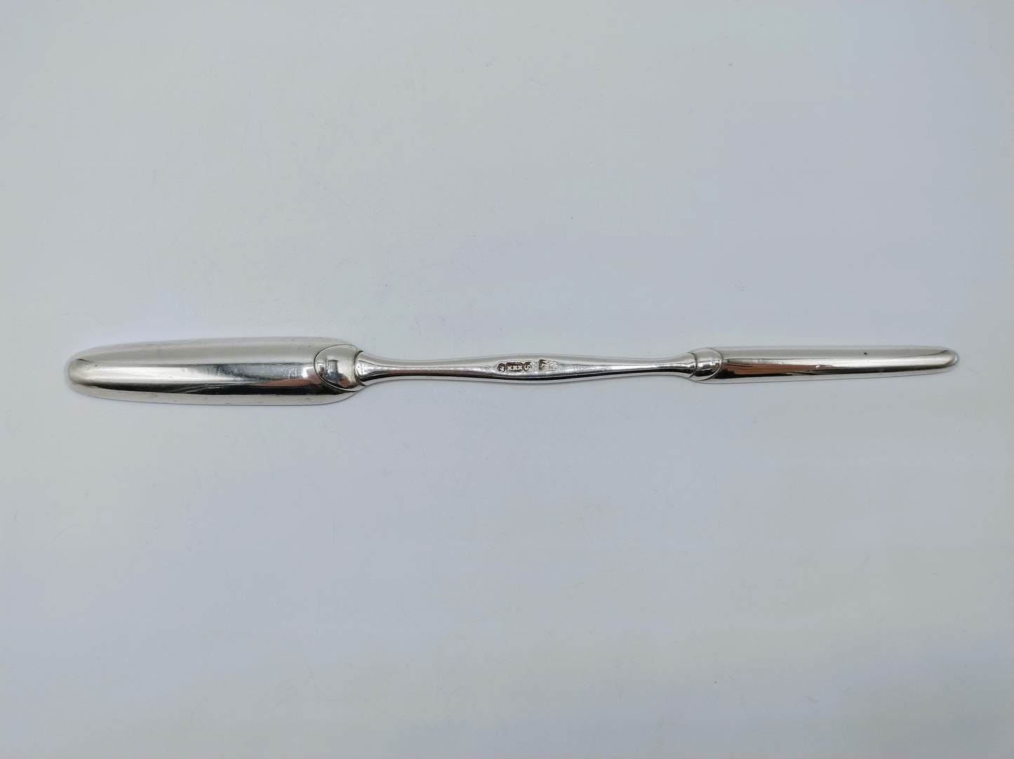 Zilveren mergboor, J.D. Pont, Amsterdam, 1752