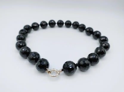 Gitten necklace with silver clasp, 46.5 cm