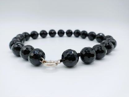 Gitten necklace with silver clasp, 46.5 cm