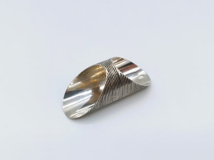 Zilveren naairing, 19e eeuws, 16 mm