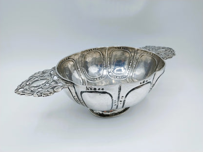 Zilveren brandewijnkom, G. J. Schuurman, Zwolle, 1801