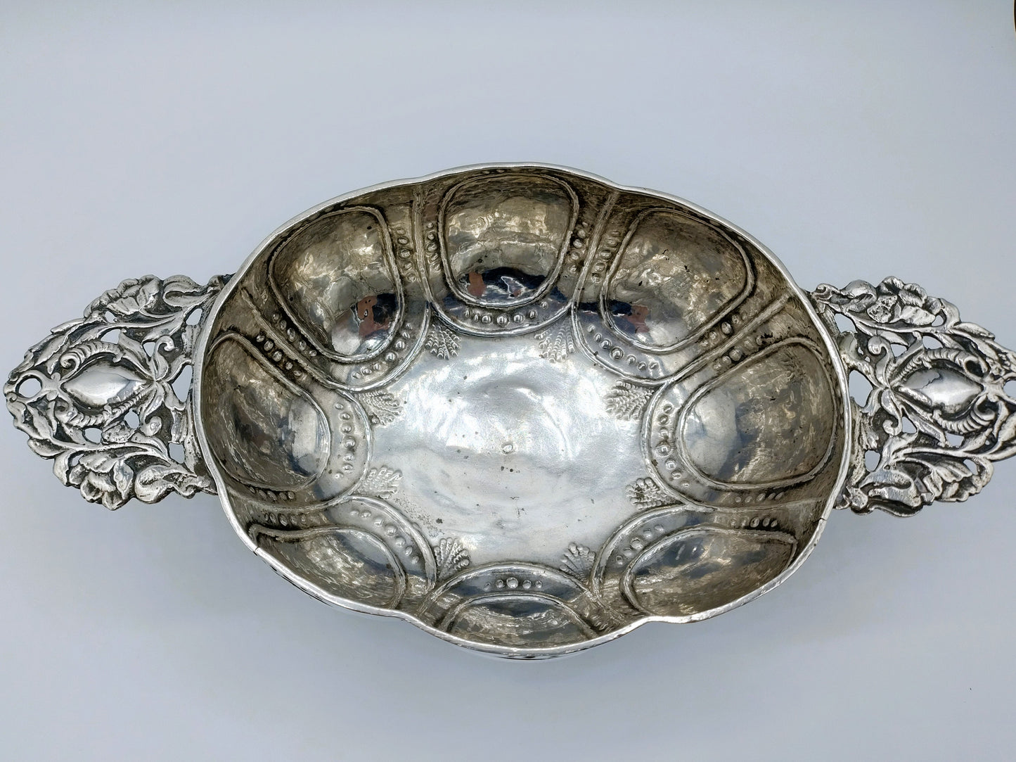 Zilveren brandewijnkom, G. J. Schuurman, Zwolle, 1801