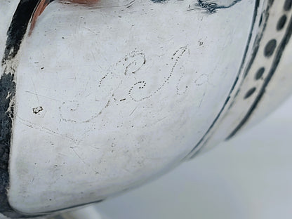 Zilveren brandewijnkom, G. J. Schuurman, Zwolle, 1801