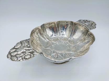 Zilveren brandewijnkom, Bolsward / Sneek, ca. 1740