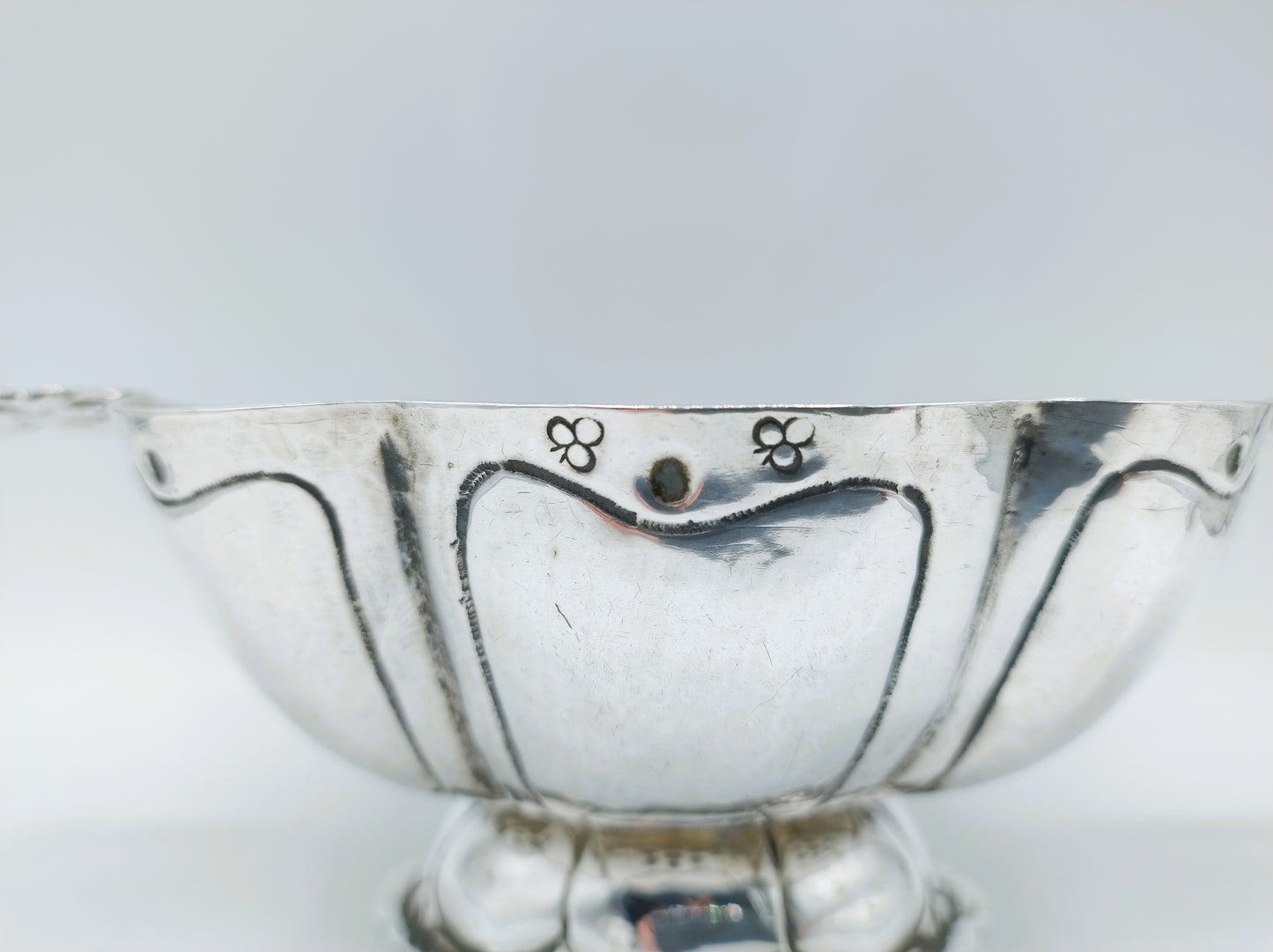 Zilveren brandewijnkom, Bolsward / Sneek, ca. 1740