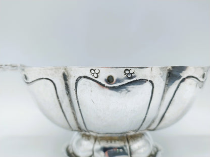 Zilveren brandewijnkom, Bolsward / Sneek, ca. 1740